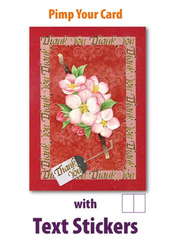 Luxury Dress Up Cards - Blue Oval