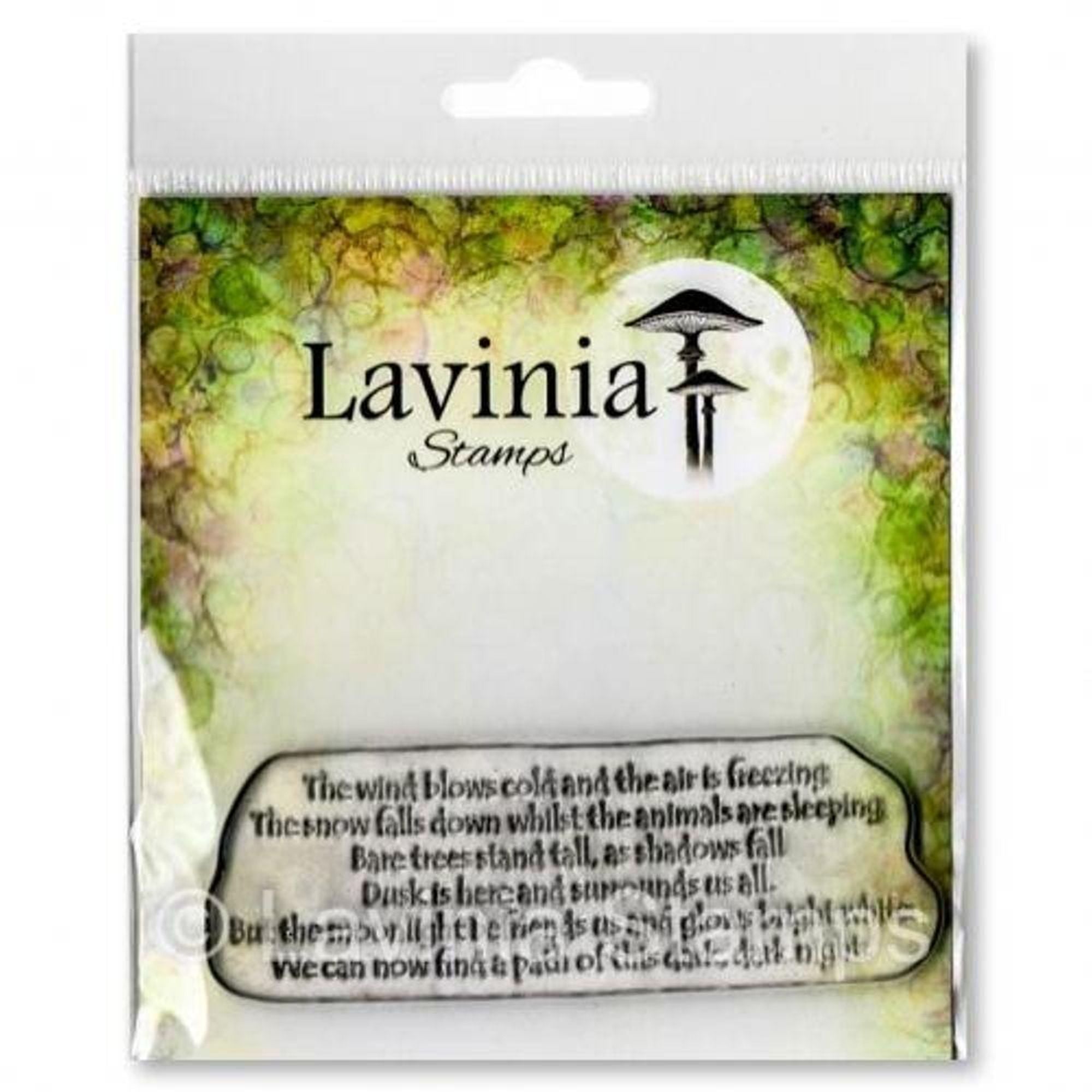 Lavinia Stamps Snow Falls