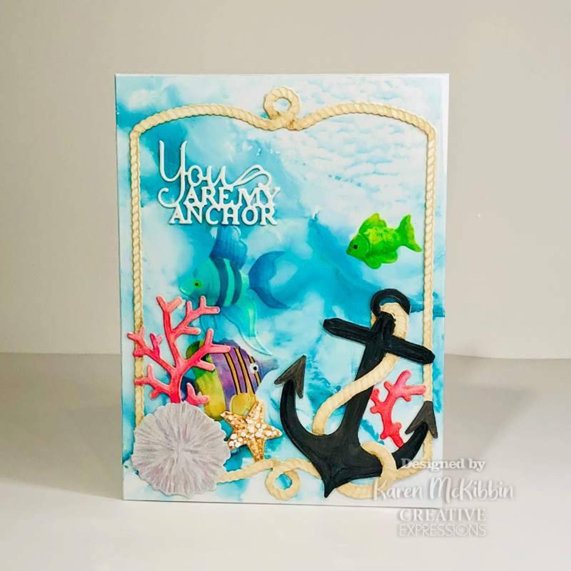 Creative Expressions Sue Wilson You Are My Anchor Frame Die