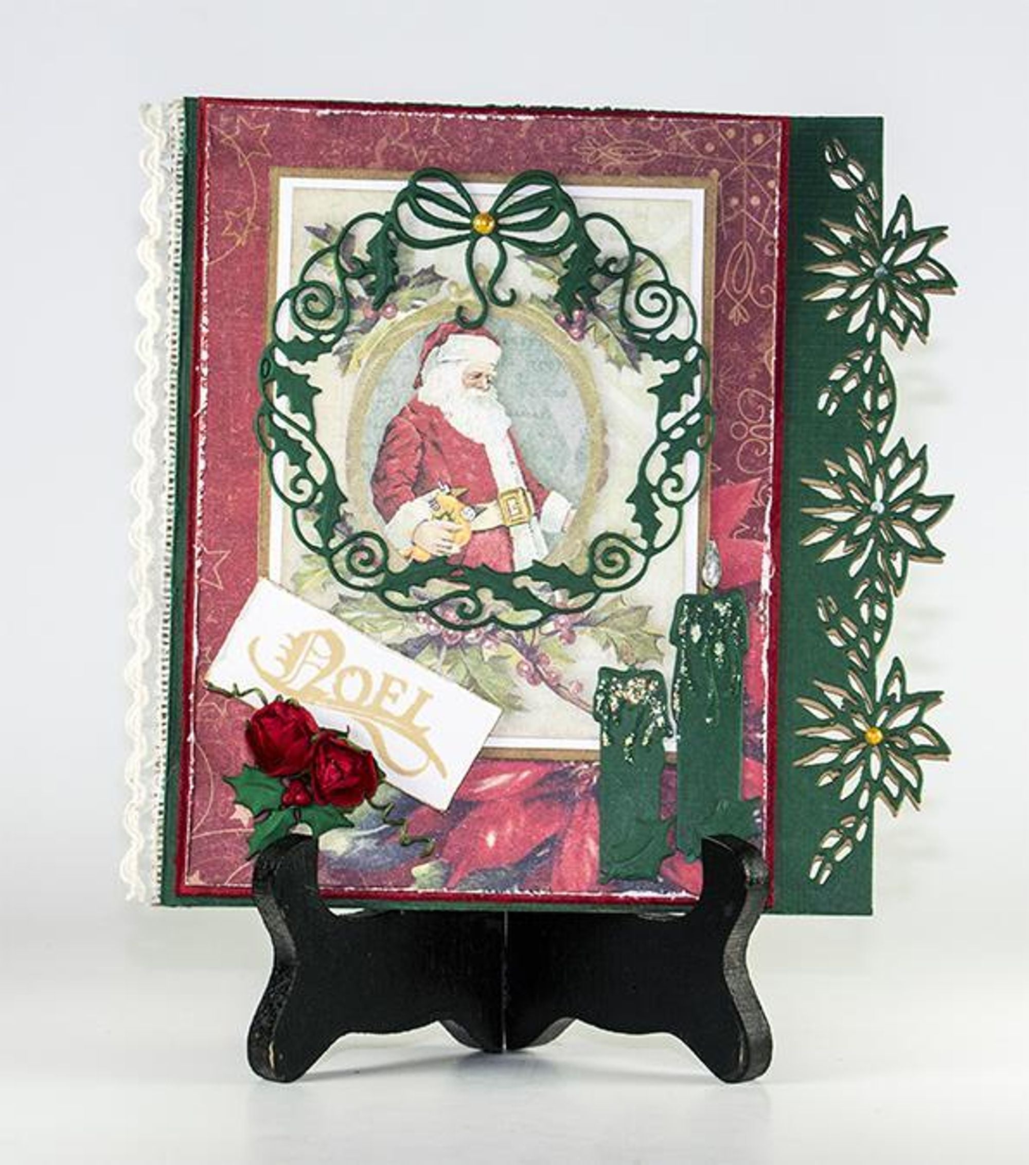 Cutting and Embossing die - edge Christmas Star (Journal)