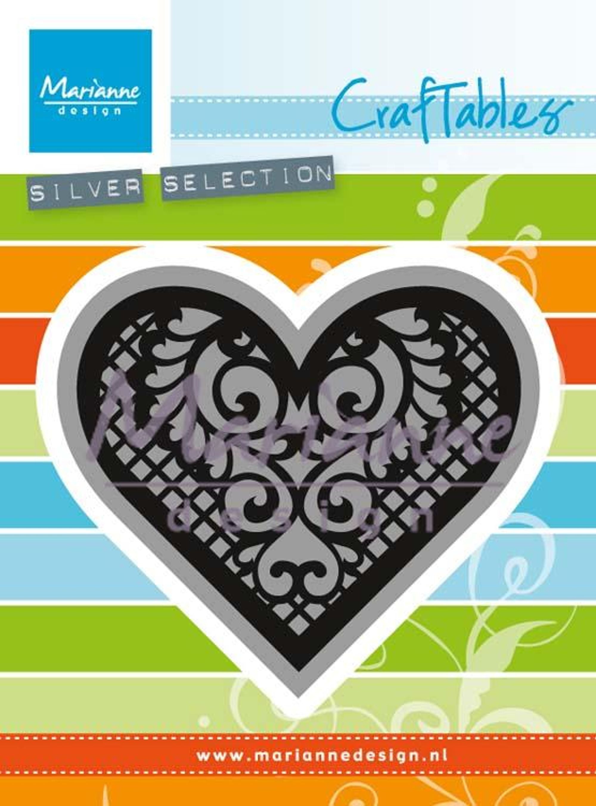 Marianne Design Craftables Lace heart