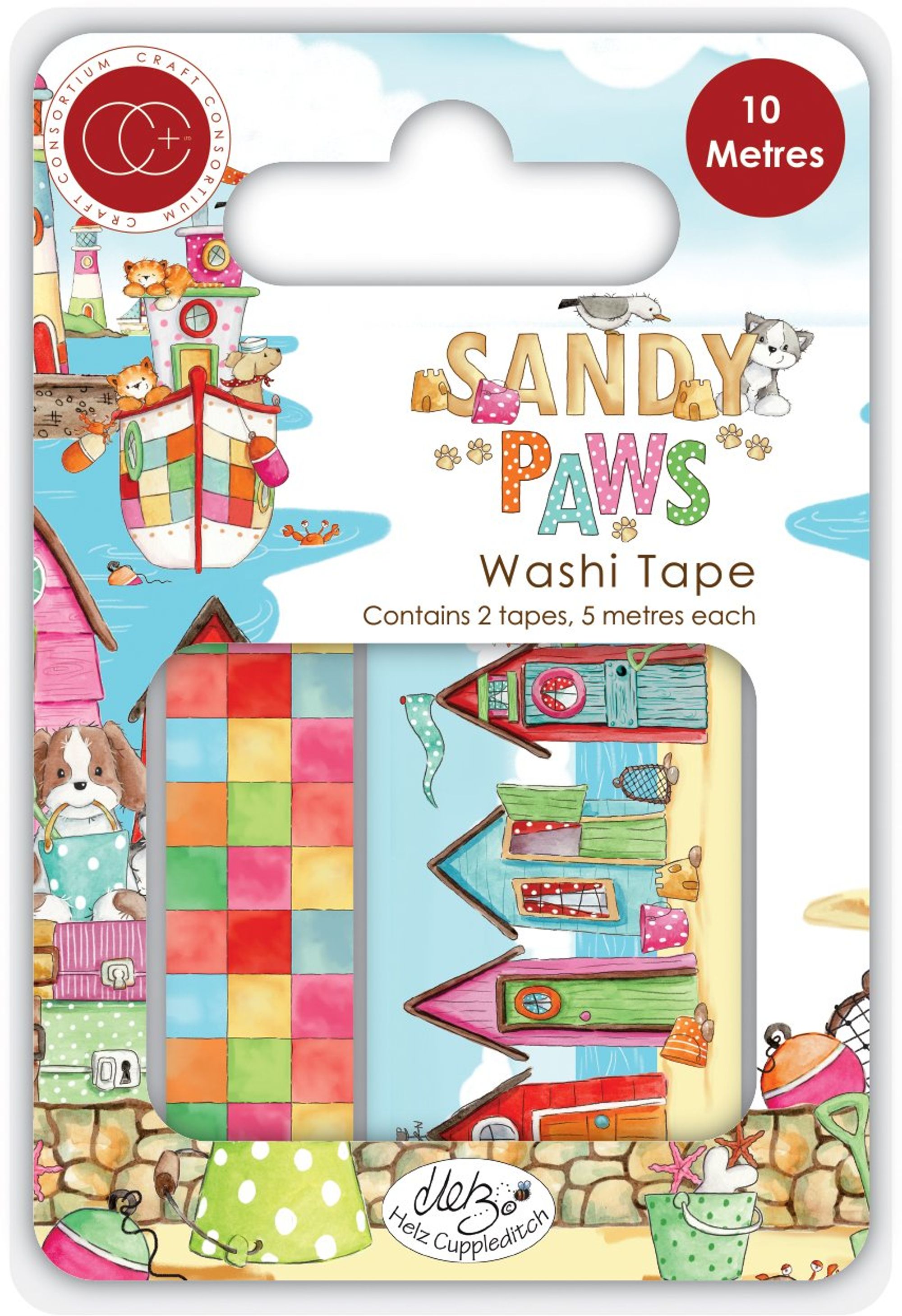 Sandy Paws - Washi Tape