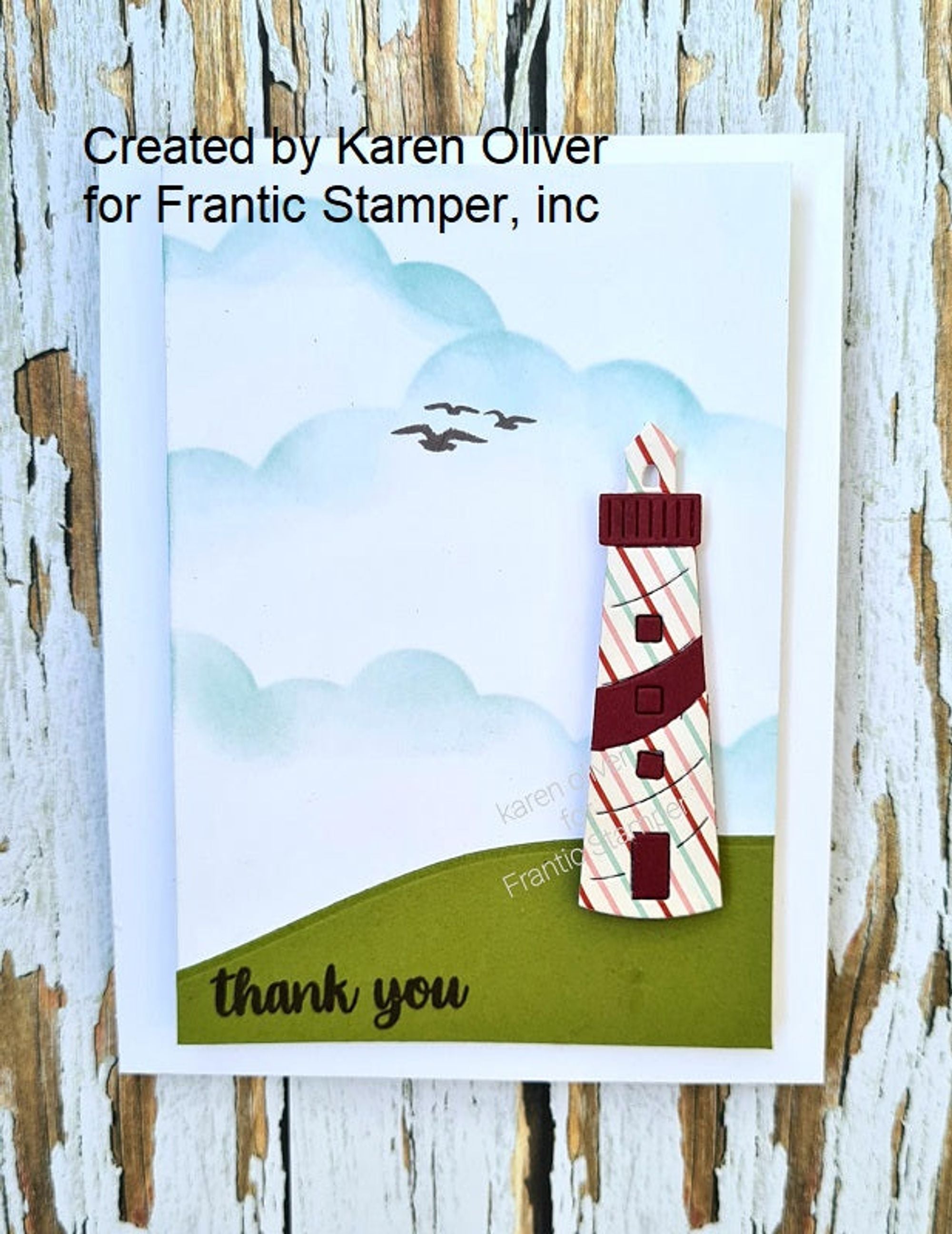 Frantic Stamper Precision Die - Lighthouses