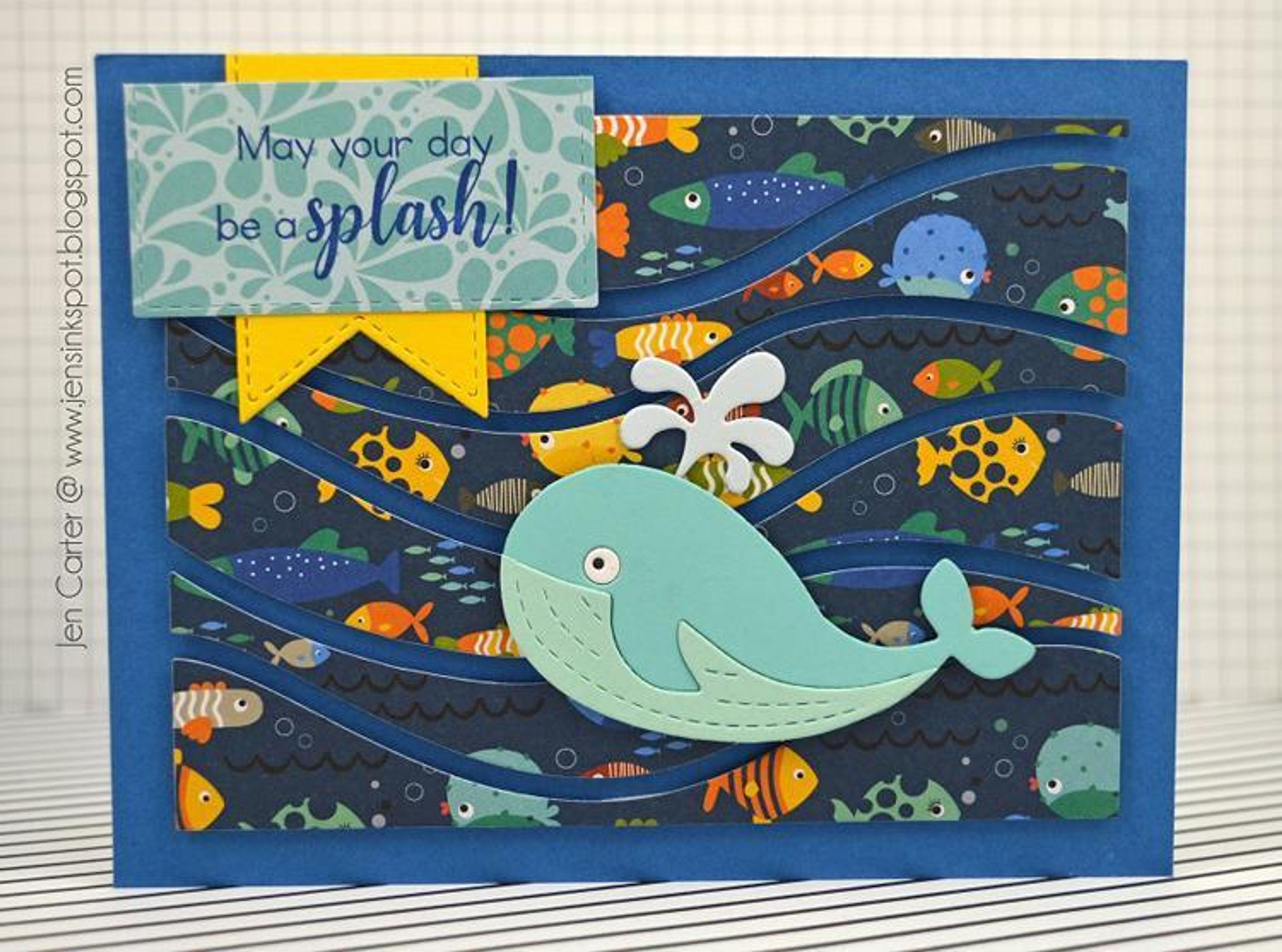 Frantic Stamper Precision Die - Spouting Whale