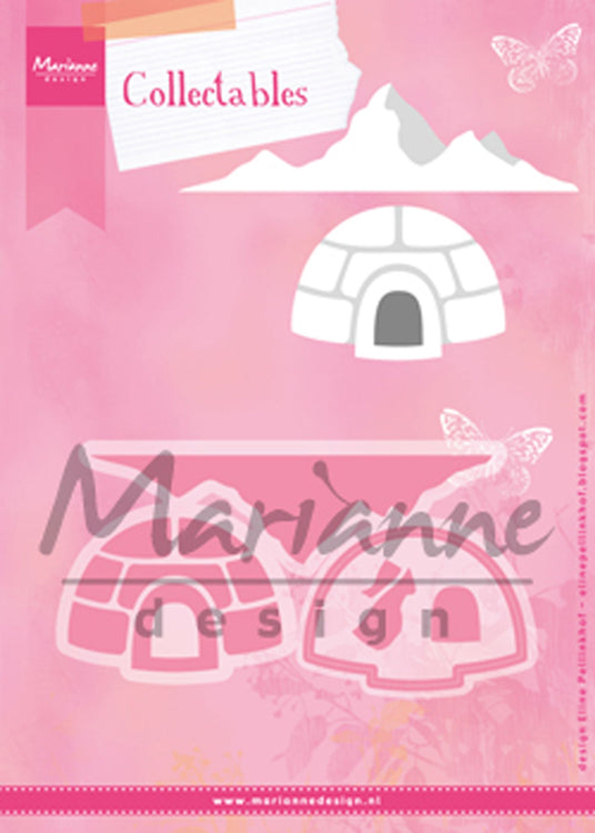 Marianne Design: Collectables Die Set - Eline's Igloo and Mountain