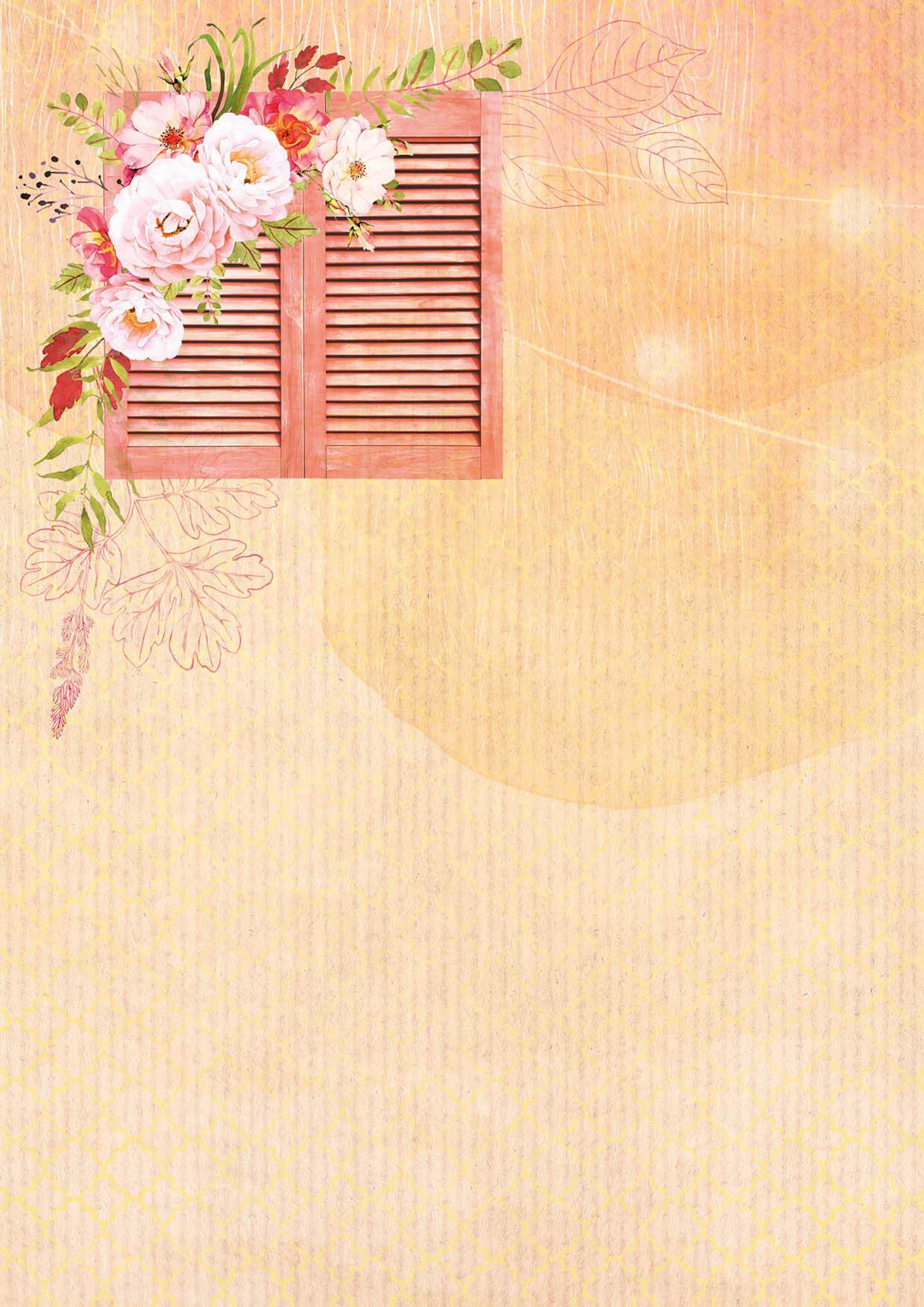 BG Paper Say it with Flowers 210x297mm nr.341