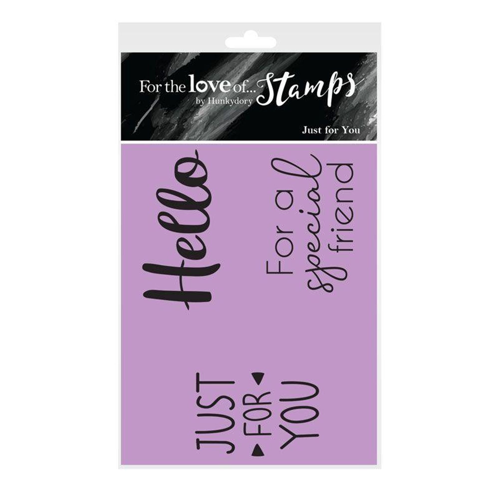 For the Love of Stamps - Just for You A7 Stamp