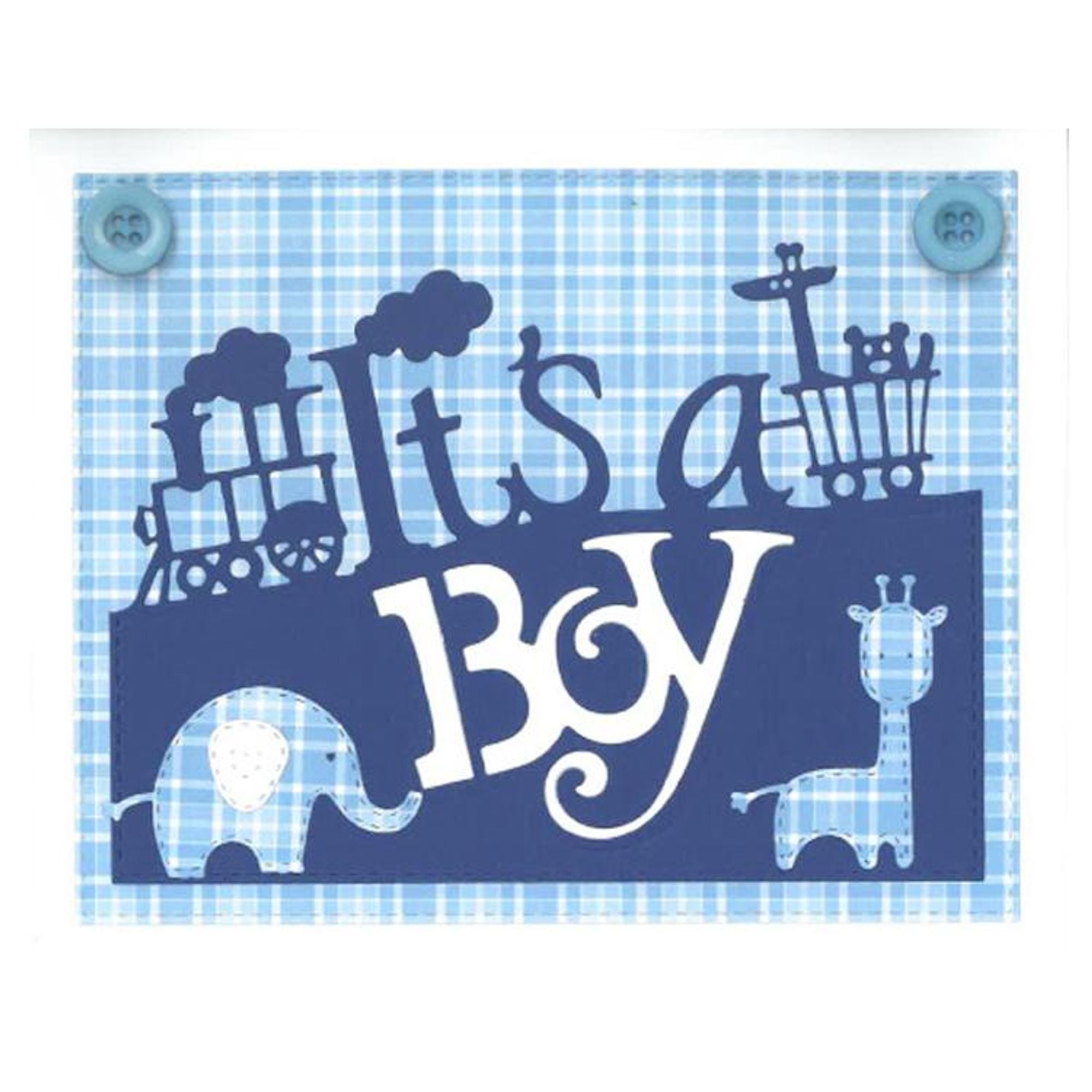 Creative Expressions Paper Cuts Collection - It's a Boy Edger