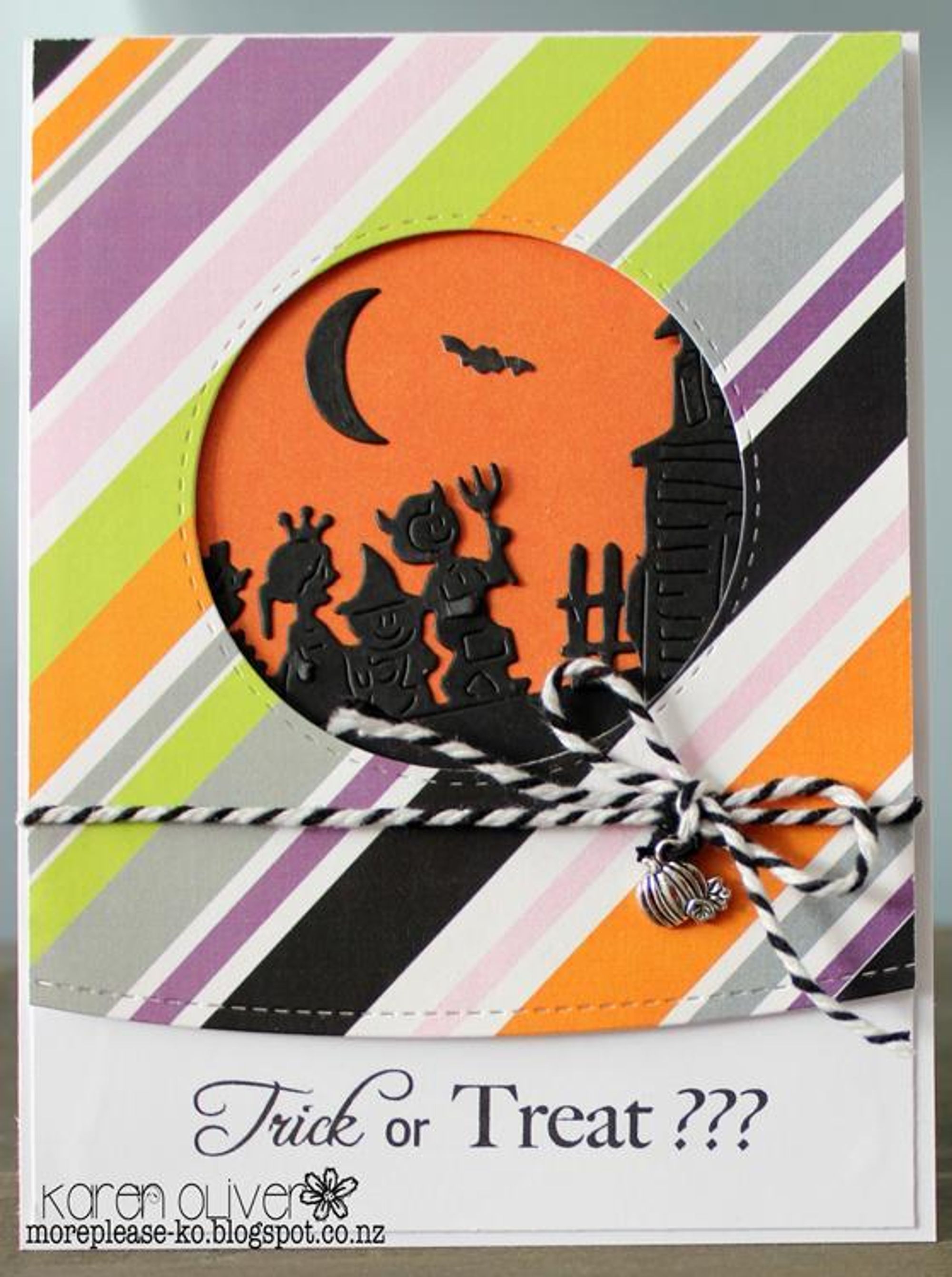 Frantic Stamper Precision Die - Tiny Trick Or Treaters