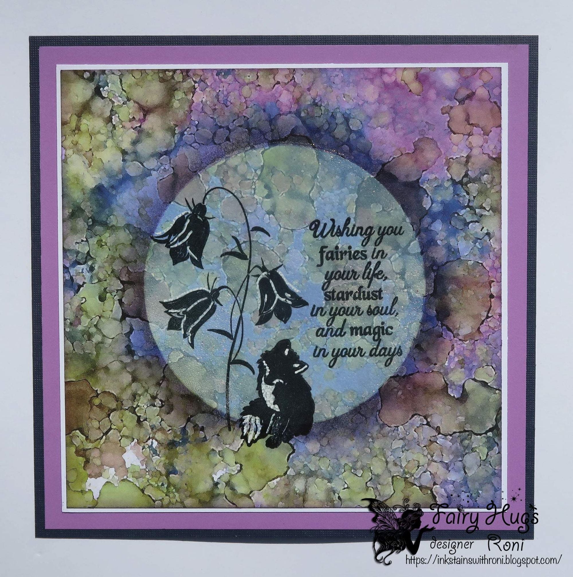 Fairy Hugs Stamps - Bluebells