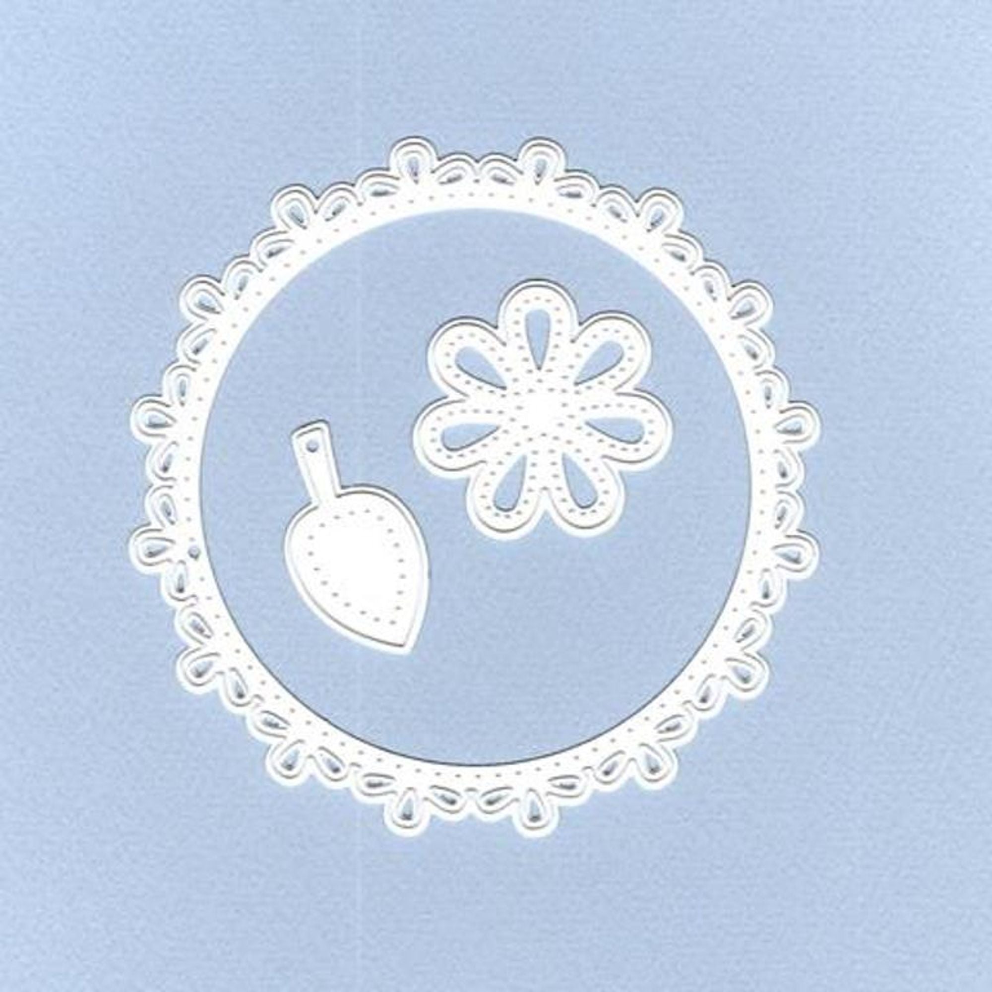 Marianne Design; Craftables Dies - Circle & Flower-Stitch