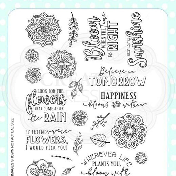 Creative Expressions • Clear Stamps Journal Notes