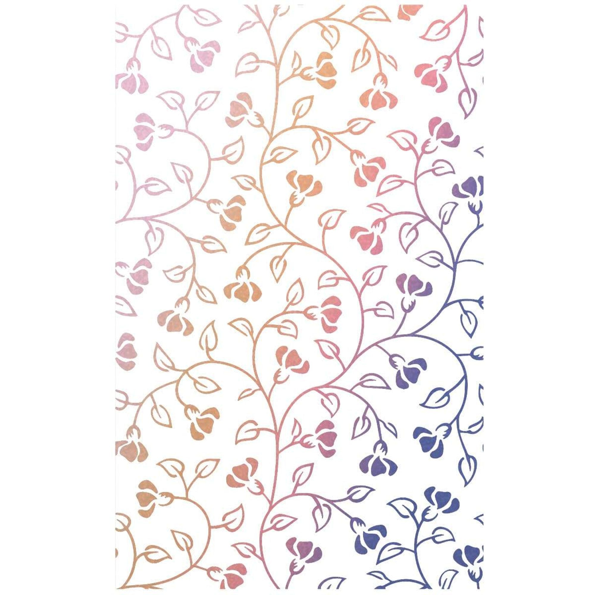 Ciao Bella Texture Stencil 5"x8" Flower Ramage