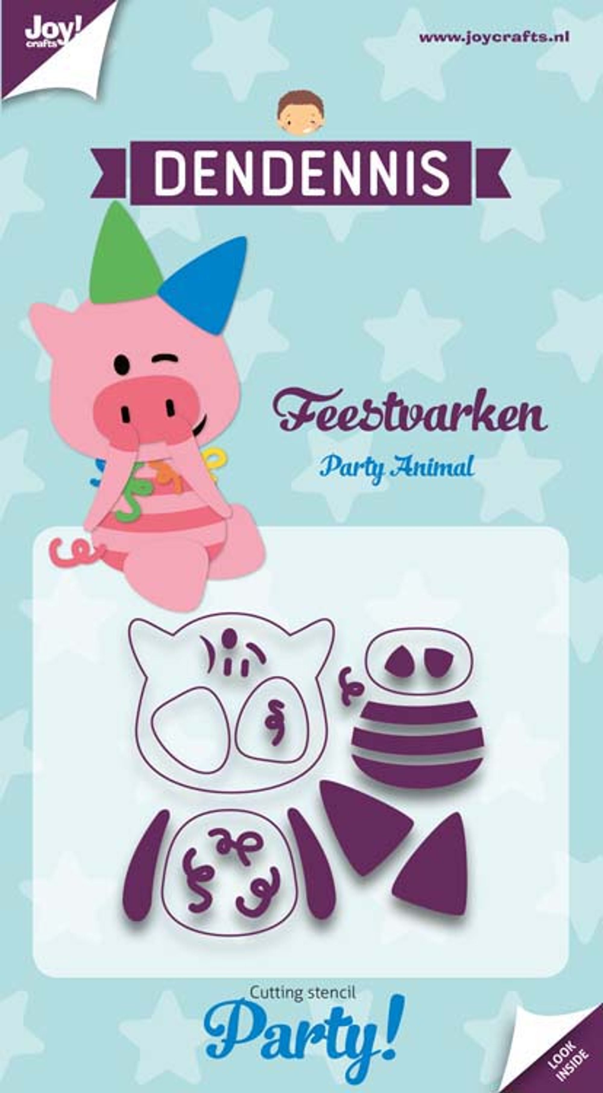 Joy! Craft Die - Dendennis Party - Party Pig