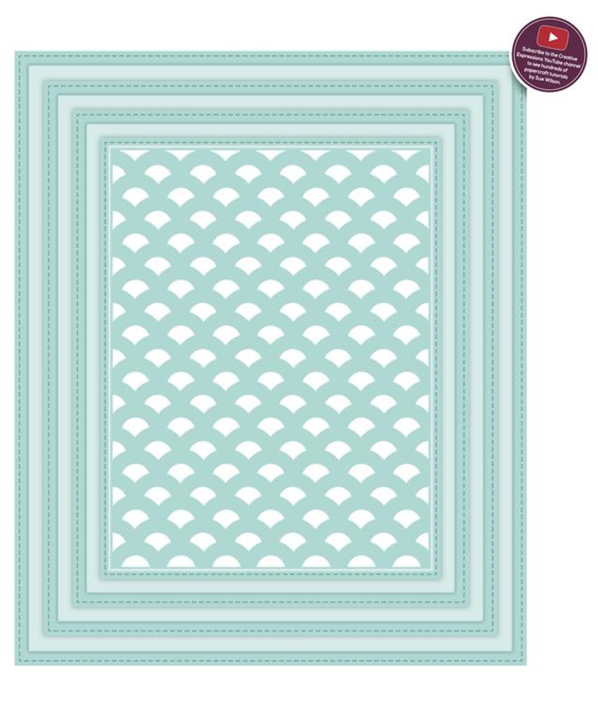 Shadow Boxes Collection Scalloped Lattice Frames - Set B