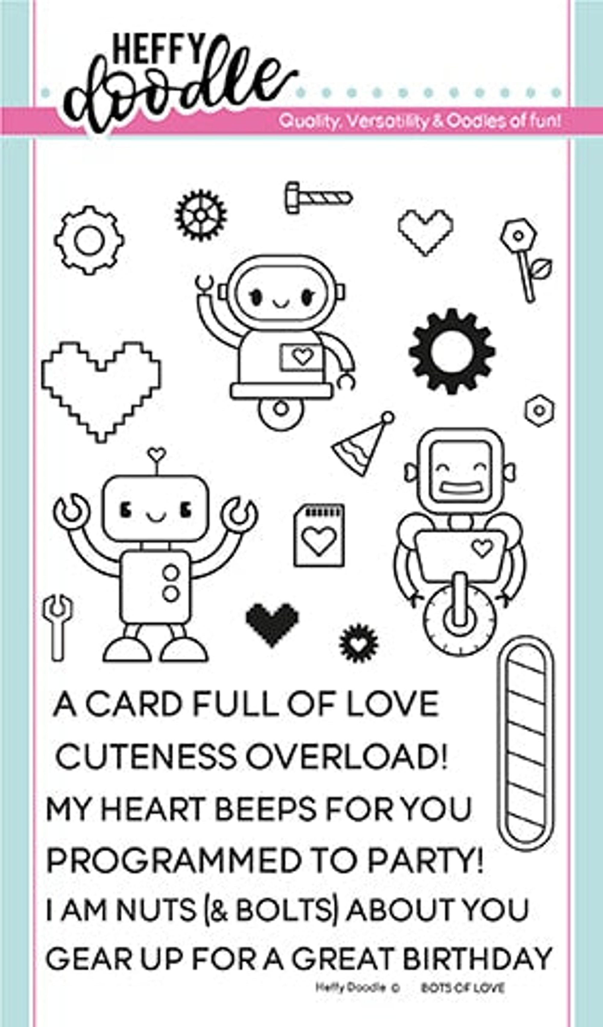 Bots of Love Stamps