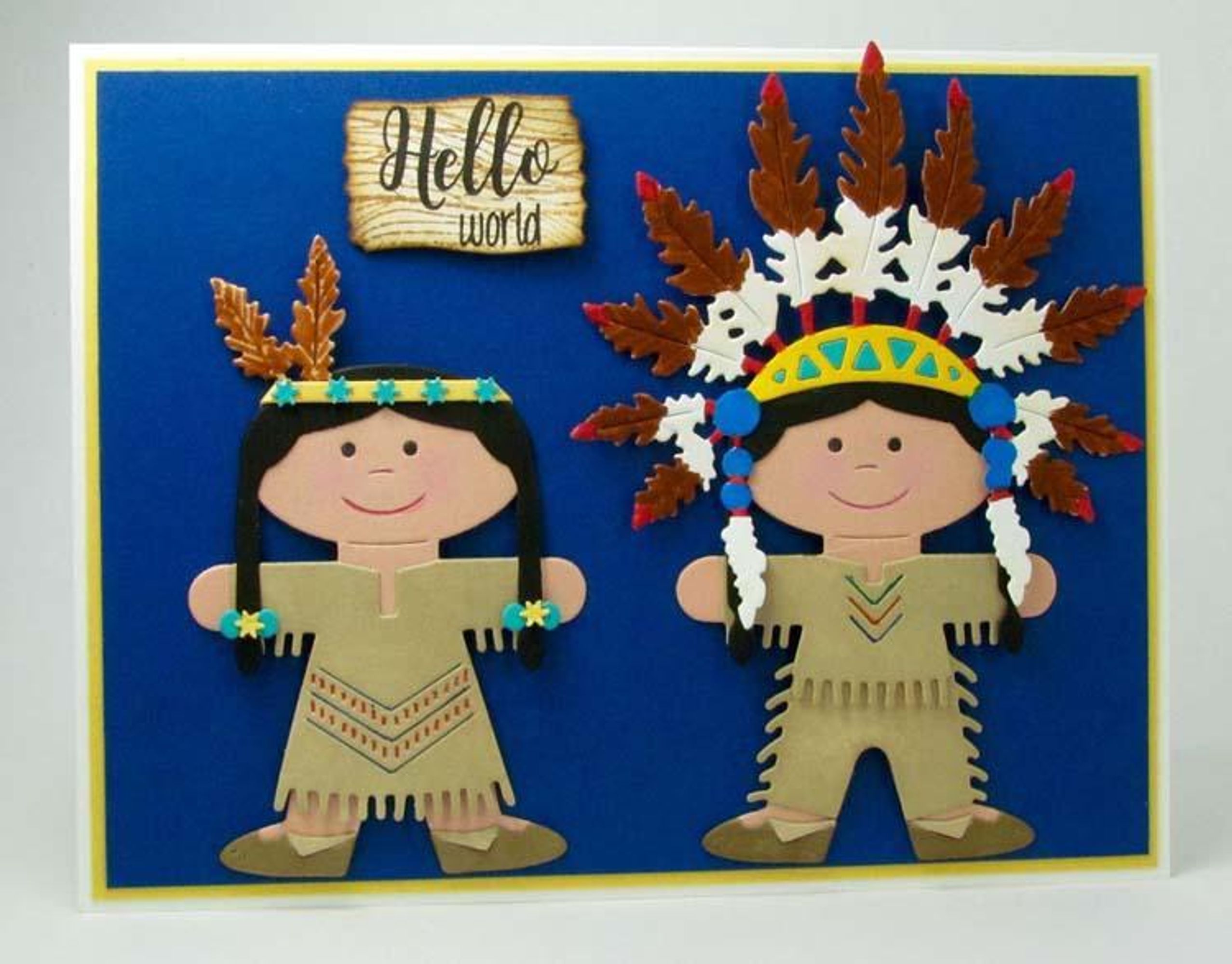 Frantic Stamper Precision Die - Native American Doll Clothes