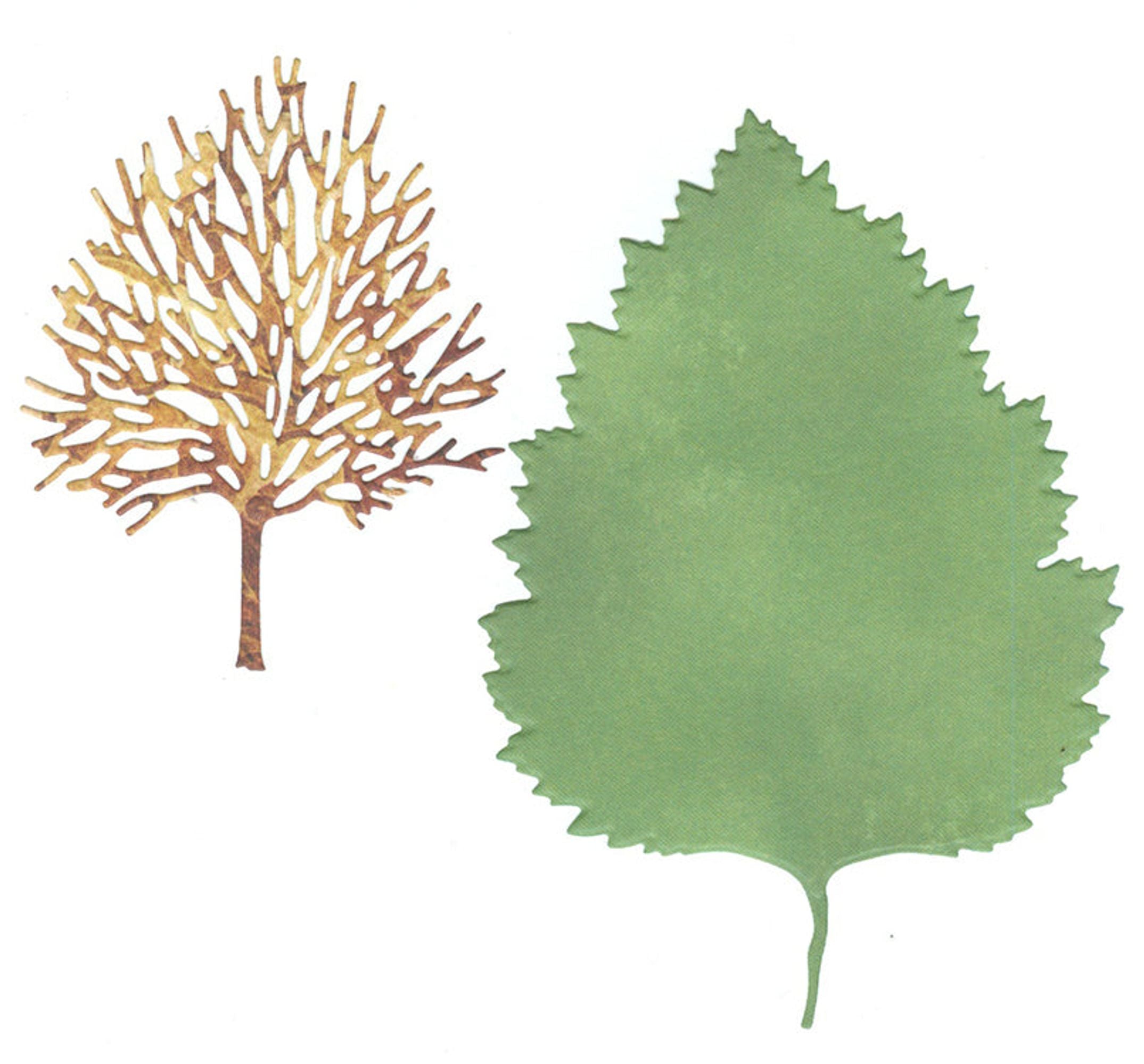 Marianne Design: Creatables Dies - Tiny's Tree and Leaf