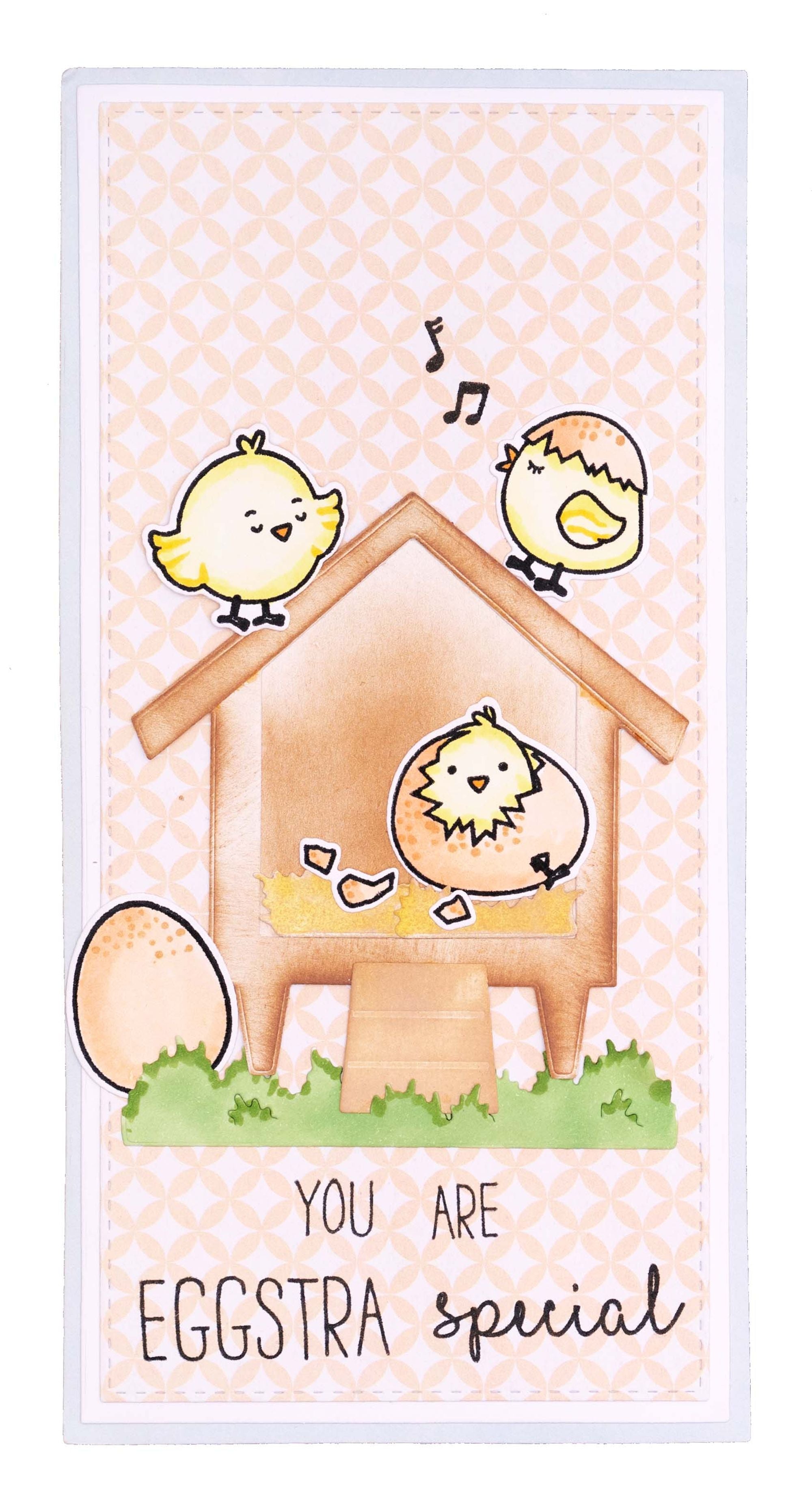 SS Stamp & Cutting Die Chicks And Eggs Sweet Stories 160x270x3mm 34 PC nr.36