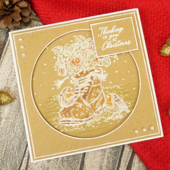 For The Love Of Stamps - Robin's Beautiful Bouquet A6 Stamp Set