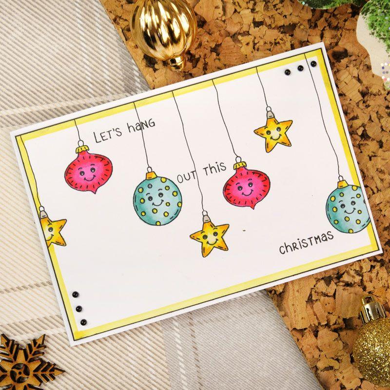 For the Love of Stamps - Hang Out at Christmas