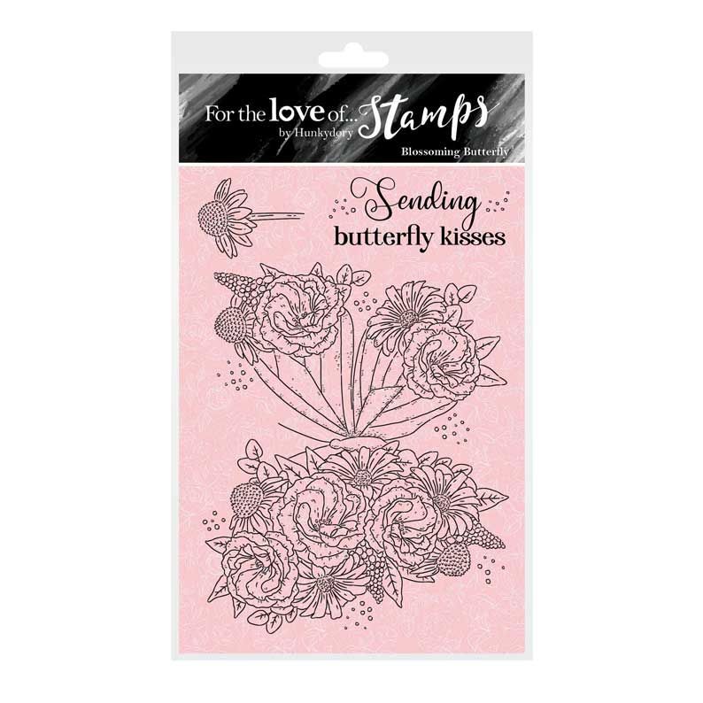 For The Love Of Stamps - Blossoming Butterfly