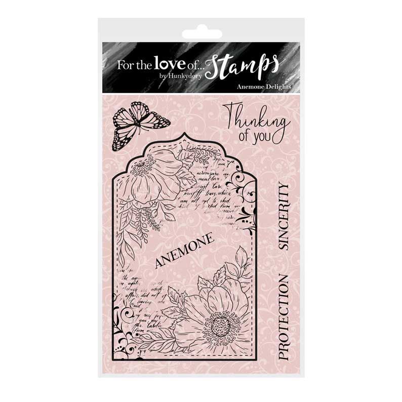 For The Love Of Stamps - Anemone Delights
