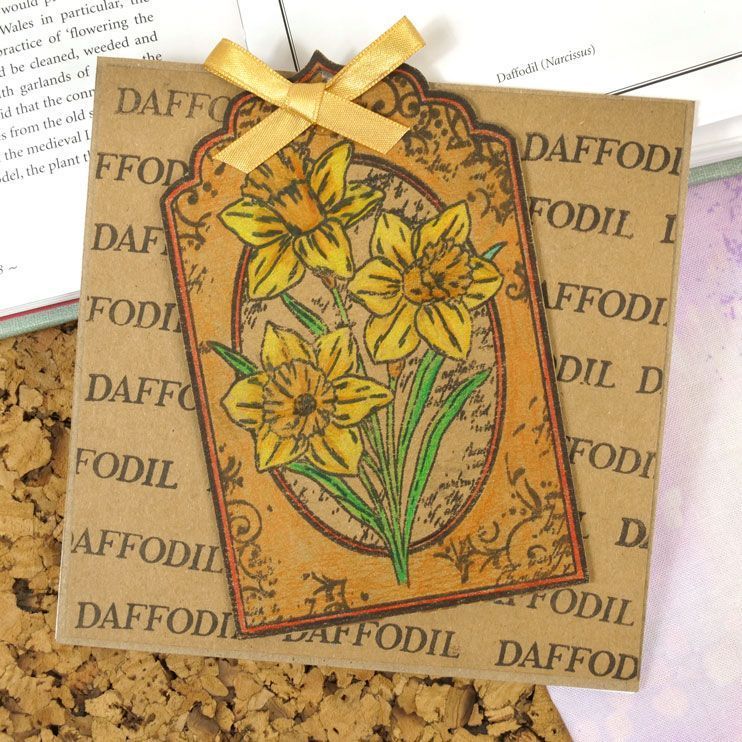 For The Love Of Stamps - Daffodil Joy