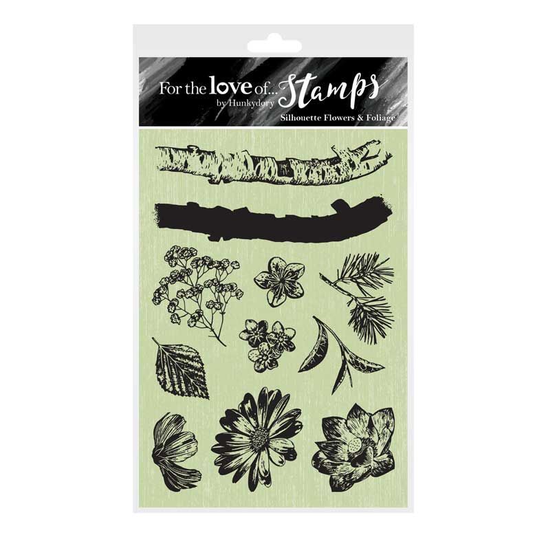 For The Love Of Stamps - Silhouette Flowers & Foliage