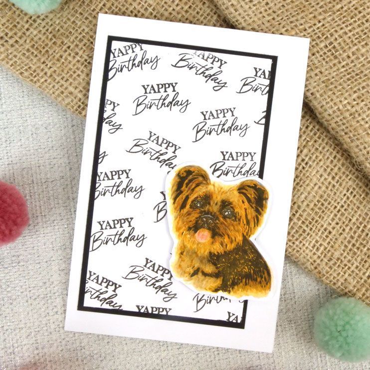 For The Love Of Stamps - Layering Yorkshire Terrier