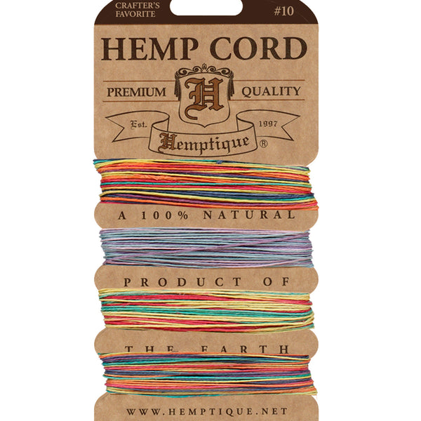 Hemptique Hemp Cord Card Set Primary