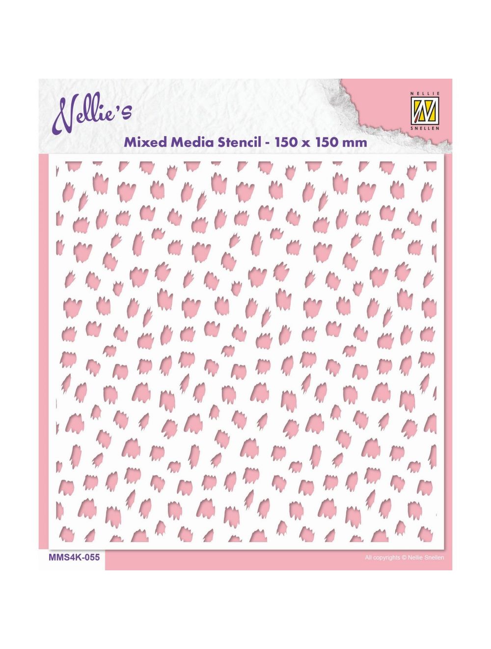 Nellie's Choice - Stencil Cheetah