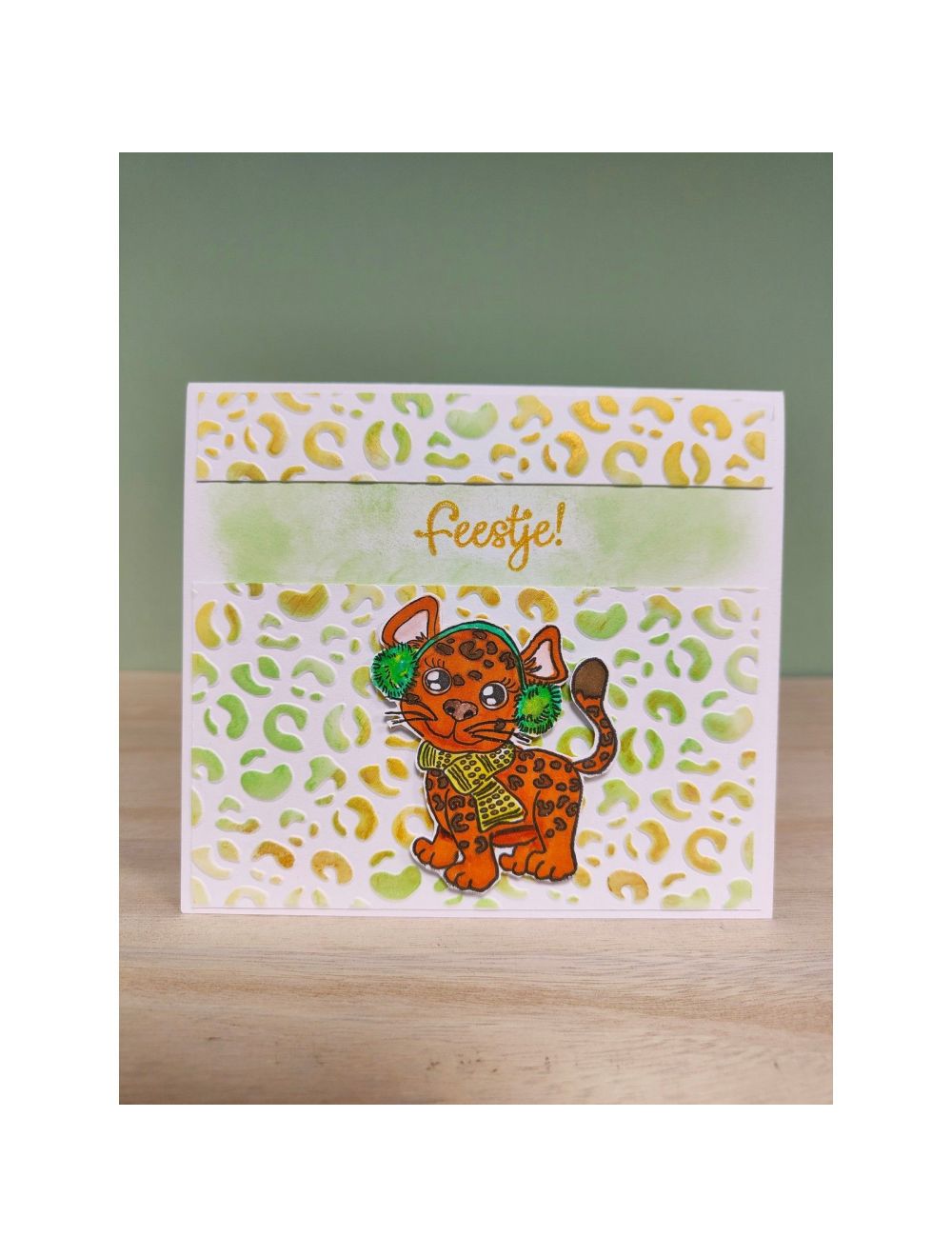 Nellie's Choice - Stencil Leopard