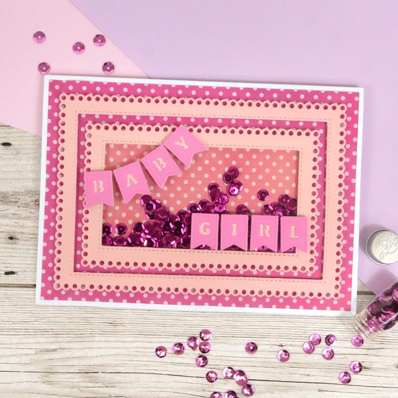 Moonstone Dies - Banner Bunting Alphabet