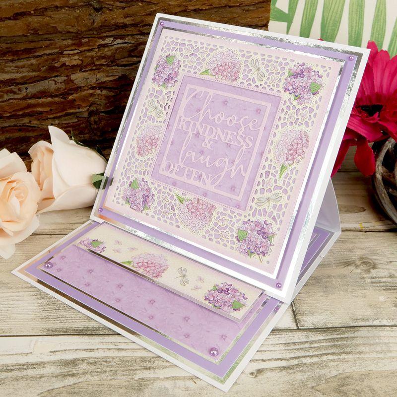 Moonstone Dies - Filigree Flowers - Hydrangea