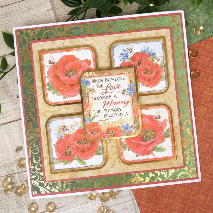 Perfect Poppies Luxury Topper Collection With 2 x Free Bonus Topper Sheets