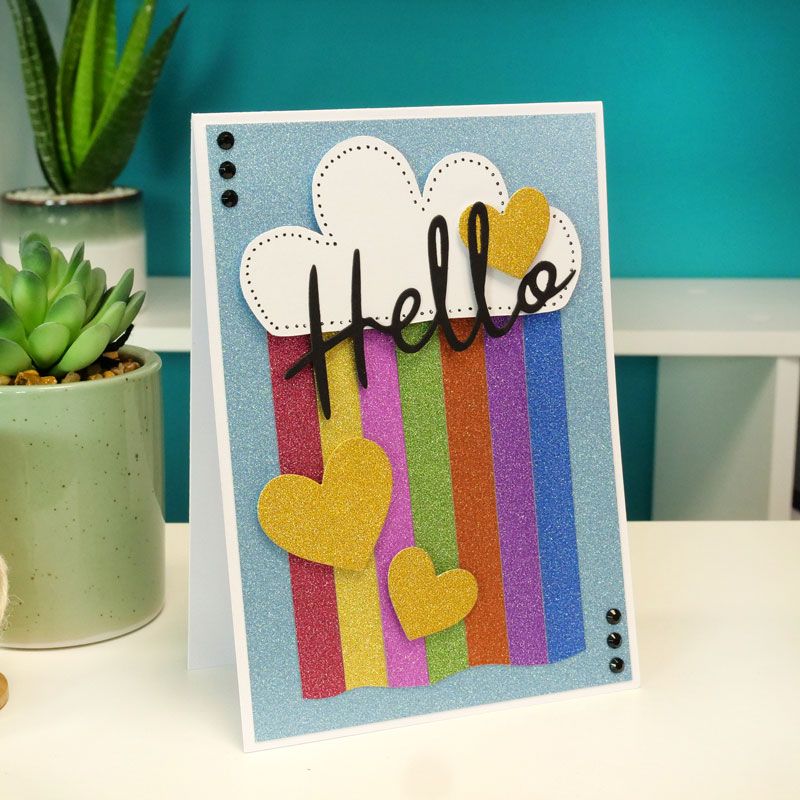 Diamond Sparkles Shimmer Card 50 Sheet Pack!