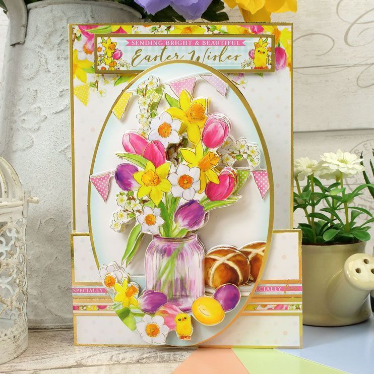 Spring Is In The Air Deco-Large Set - Easter Wishes