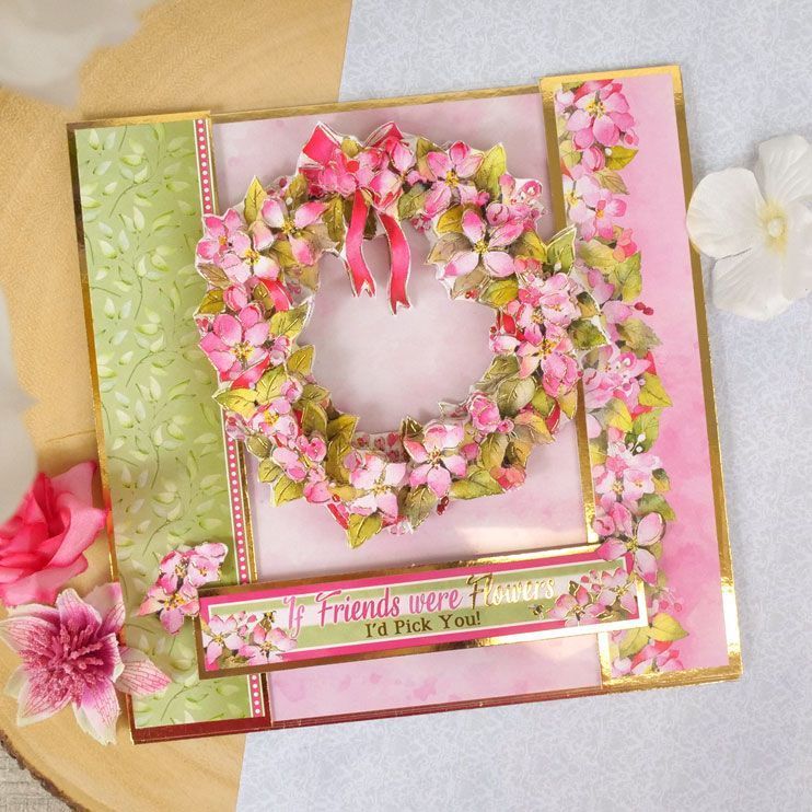 Spring Is In The Air Deco-Large Set - Floral Wreath