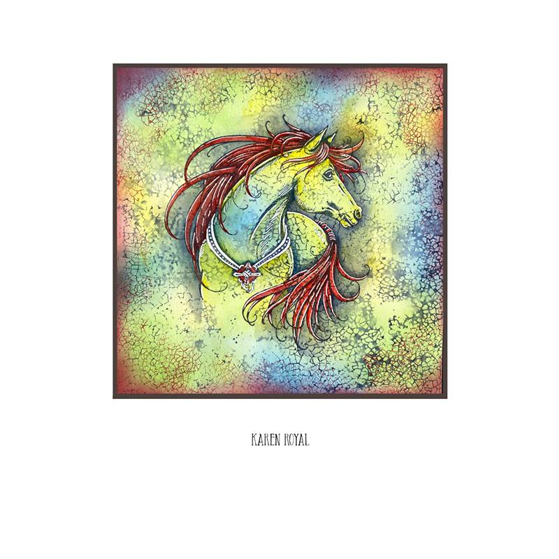 Mustang Harry A5 Clear Stamp Set