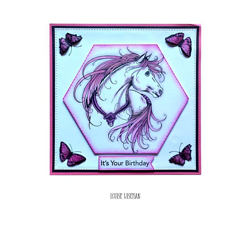 Mustang Harry A5 Clear Stamp Set