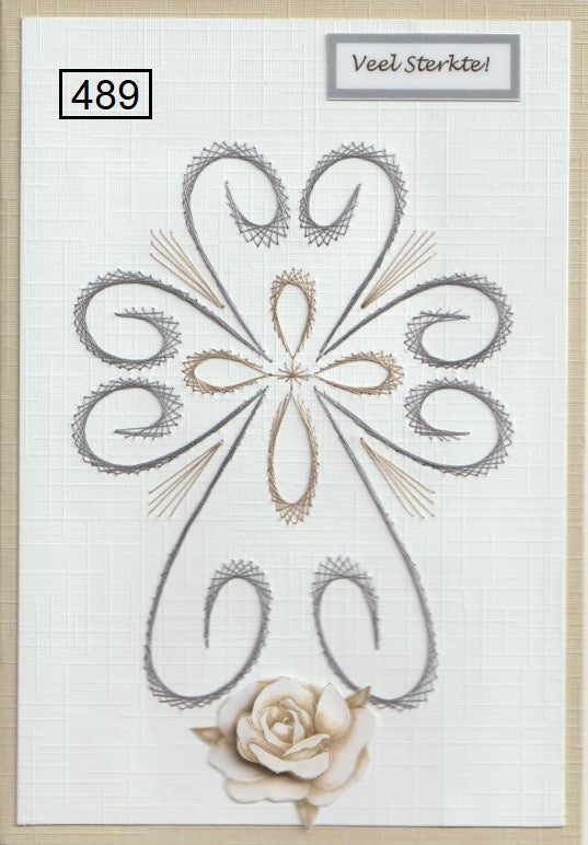 Laura's Design Digital Embroidery Pattern - Flourish Cross