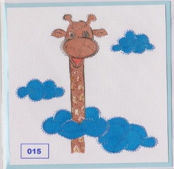Laura's Design Digital Embroidery Pattern - Giraffe