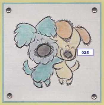 Laura's Design Digital Embroidery Pattern - Dog Friends