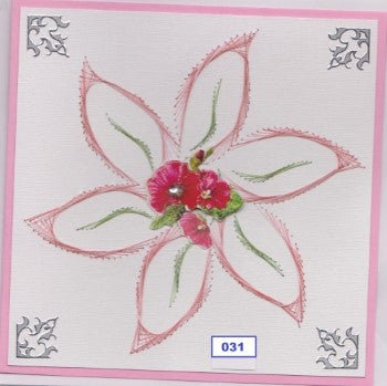 Laura's Design Digital Embroidery Pattern - Large Flower