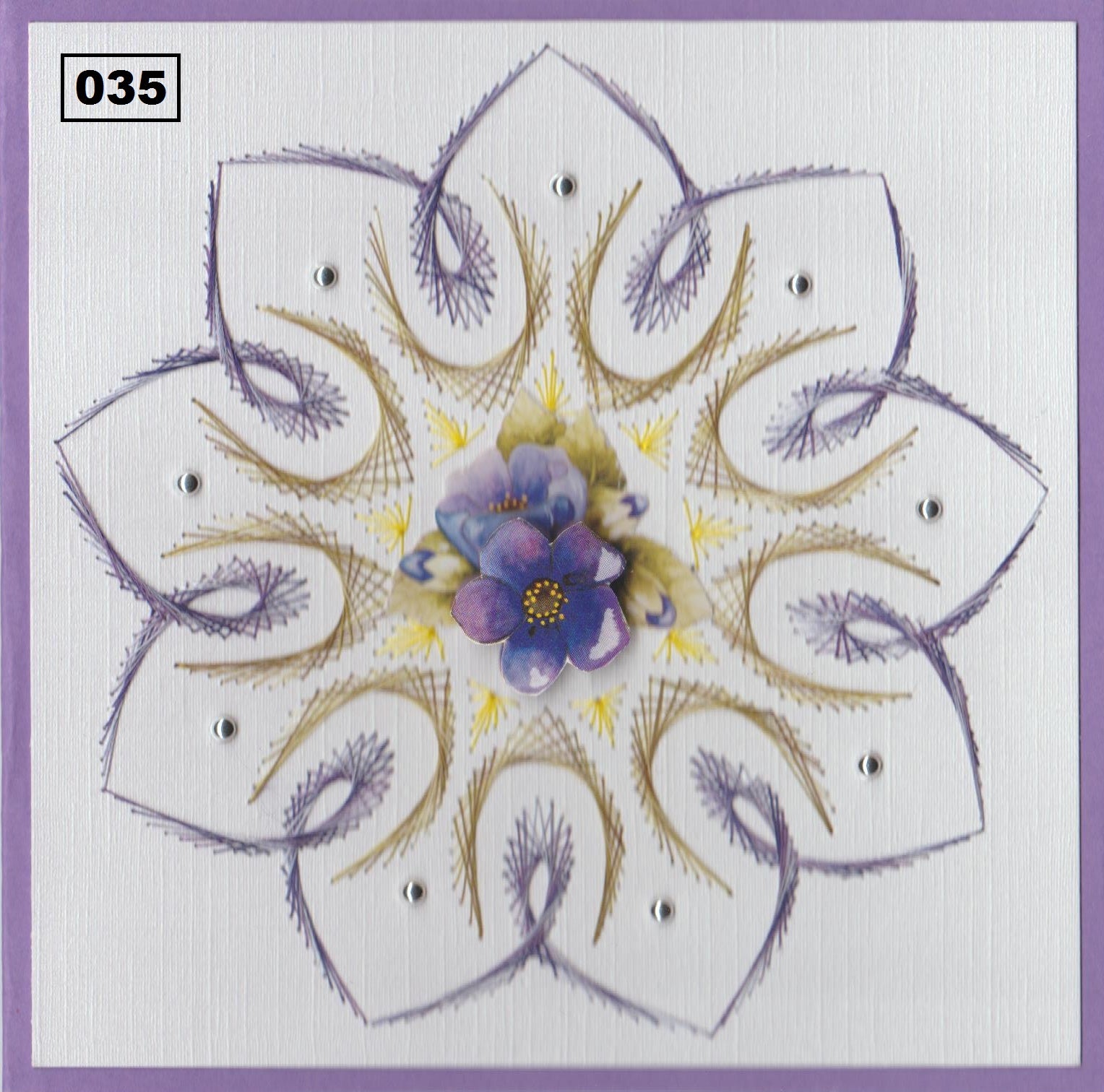 Laura's Design Digital Embroidery Pattern - Mandala