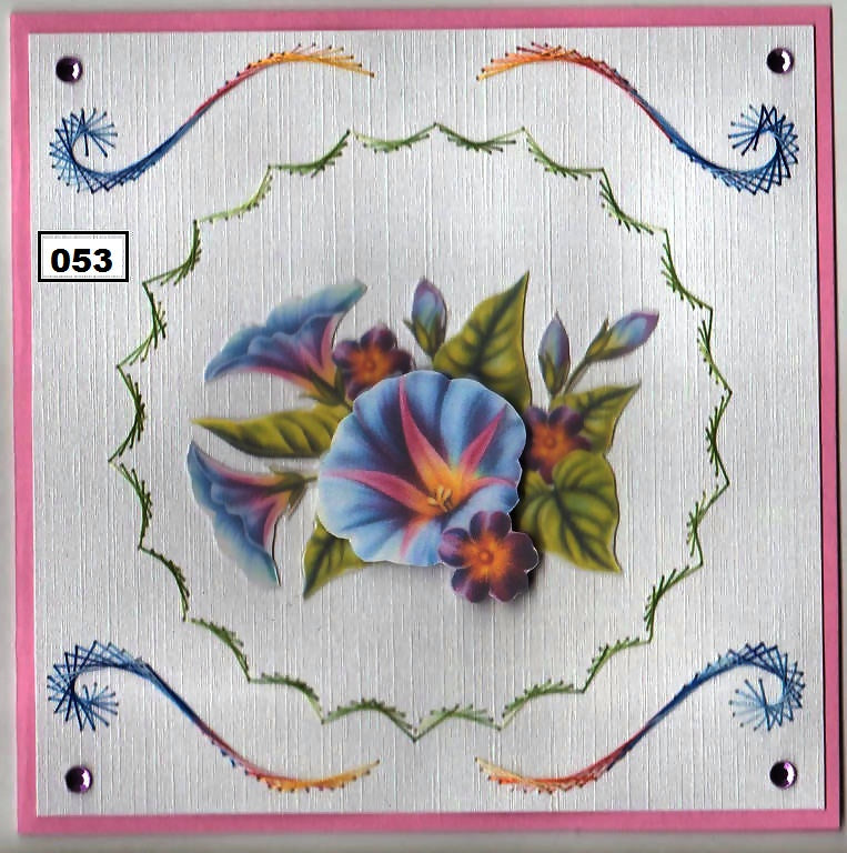 Laura's Design Digital Embroidery Pattern - Scalloped Frame