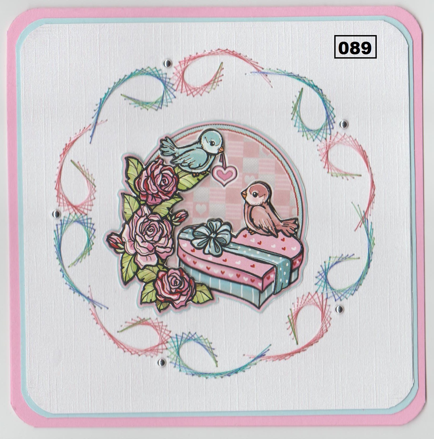 Laura's Design Digital Embroidery Pattern - Flourish Wreath